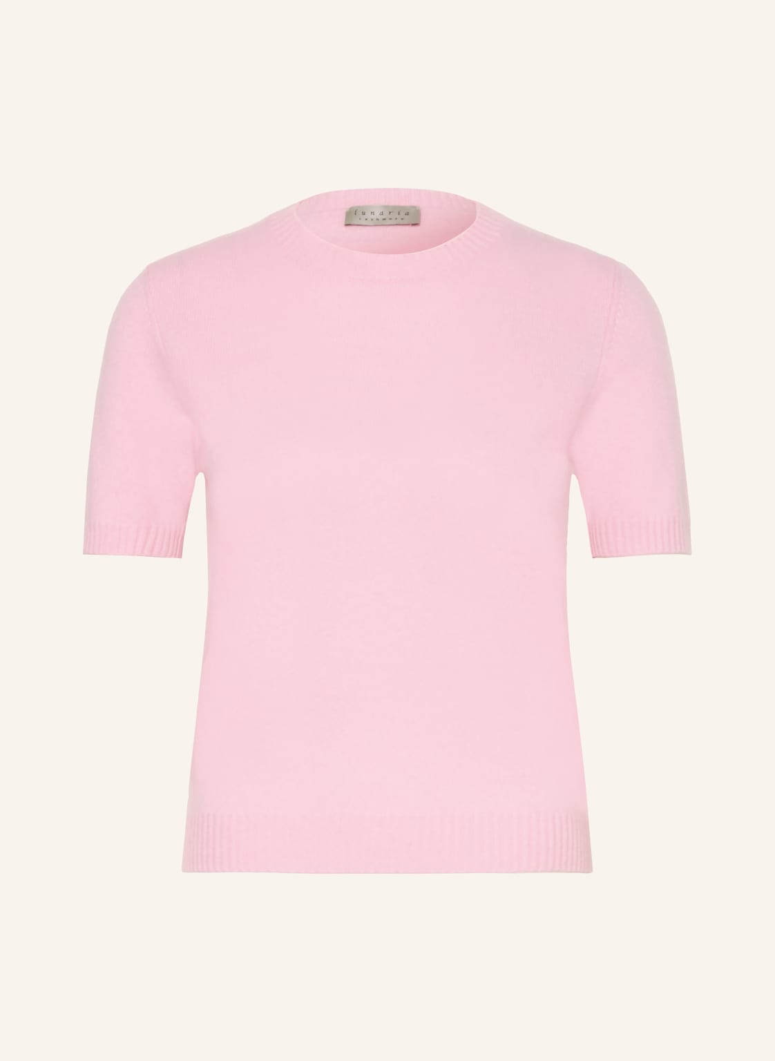 Lunaria Cashmere Strickshirt Aus Cashmere rosa von lunaria cashmere