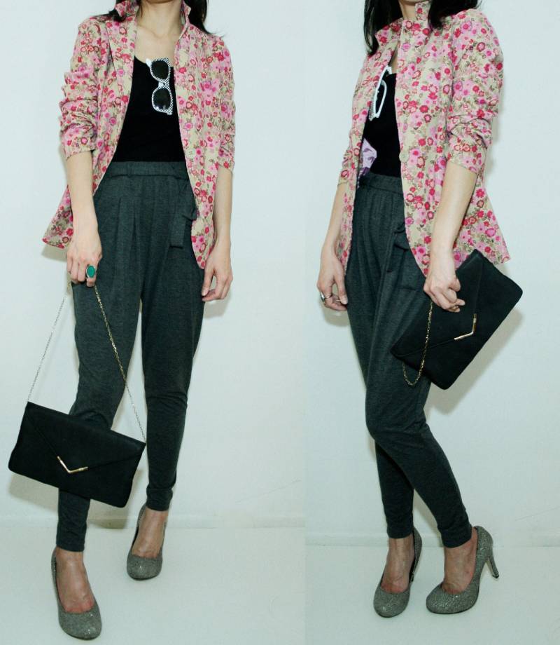 Vintage 80Er Jahre Rot Floral Licht Braun Beige Blazer S, M Vintage 80Er Jahre Rot Floral Licht Braun Beige Blazer S, M von lunlalunla