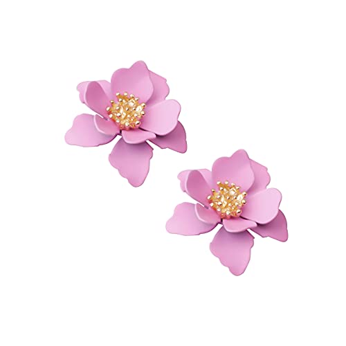 Ohrring Elegante Boho Blumen Ohrstecker Blumenförmige Gänseblümchen Ohrringe Böhmische Ohr Ohrstecker Schmuck für Frauen Mädchen von luoluoluo