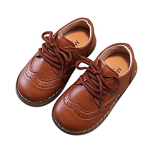 luoluoluo Krabbelschuhe für Baby Babyschuhe Lässige Riemchen Lederschuhe Lauflernschuhe Kleinkind Jungen Mädchen Erbsenschuhe Lernlaufschuhe von luoluoluo