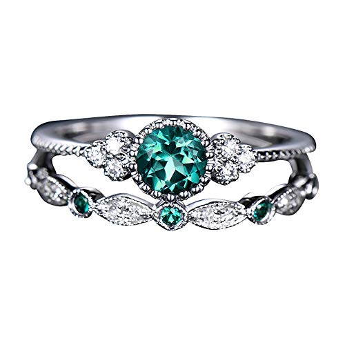 luoluoluo Wickelring Unendlichkeit Verlobungsring Paar Eheringe Ring Silber 925 Damen, Zirkonia Silberringe Trauringe Antragsring Memoirering Set, Damen Schmuck luoluoluo Wickelring Unendlichkeit Verlobungsring Paar Eheringe Ring Silber 925 Damen, Zirkonia Silberringe Trauringe Antragsring Memoirering Set, Damen Schmuck von luoluoluo
