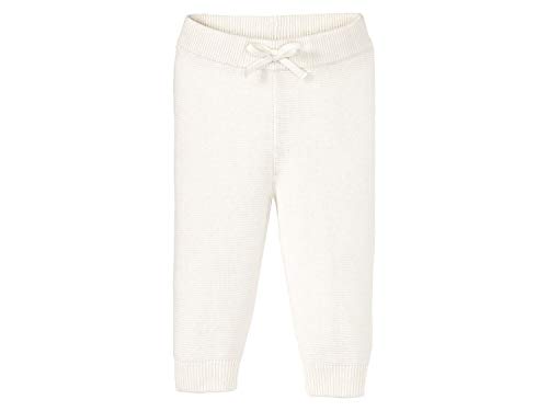 Lupilu PURE COLLECTION Baby Mädchen Strickhose 100% Bio-Baumwolle Weiß 74/80 von Lupilu