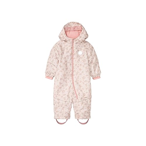 lupilu Baby Mädchen Schneeoverall Overall Winteranzug Schneeanzug Schnee Anzug Jumpsuit warm gefüttert, Wasserdicht (80) von lupilu