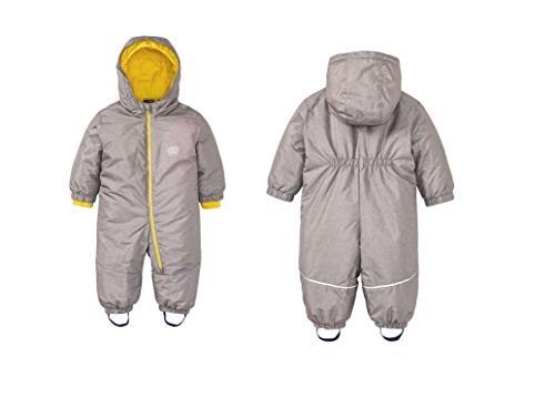 Lupilu Baby Schneeanzug Overall Winter mit Kapuze Jungen Jumpsuit Kinder Mädchen Schnee Baby Kleinkinder Jungen Schneeoverall Schneeanzug Overall Winteranzug 74 von Lupilu