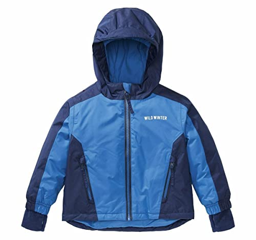 lupilu Kleinkinder Jungen Schneejacke Winterjacke Skijacke Jacke (86-92, Blau) von Lupilu