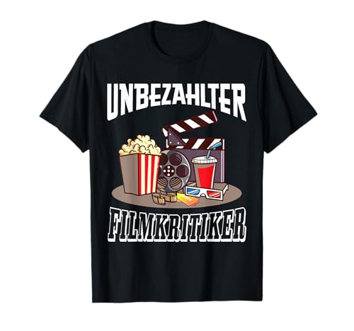 Lustige Kinoshirts für Kinofans und Kinogänger - T-Shirt für Herren und Damen - Schwarz, S - Klassisch geschnitten, Halbarm, U-Ausschnitt, Crew-Ausschnitt, Standardlänge, Pull-On, Imported Lustige Kinoshirts für Kinofans und Kinogänger - T-Shirt für Herren und Damen - Schwarz, S - Klassisch geschnitten, Halbarm, U-Ausschnitt, Crew-Ausschnitt, Standardlänge, Pull-On, Imported von lustige Kinoshirts für Kinofans und Kinogänger