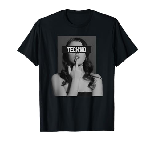 techno girl T-Shirt von lustige funtechnogermanclubs deutschclubmixpres