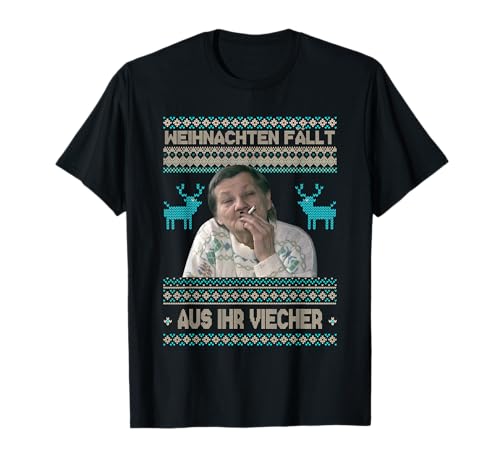 lustige weihnachten fallen aus ihren lebewesen T-Shirt - Männer - Unisex-Erwachsene - Kurzarm - Schwarz - S lustige weihnachten fallen aus ihren lebewesen T-Shirt - Männer - Unisex-Erwachsene - Kurzarm - Schwarz - S von lustige weihnachten fallen aus ihren lebewesen