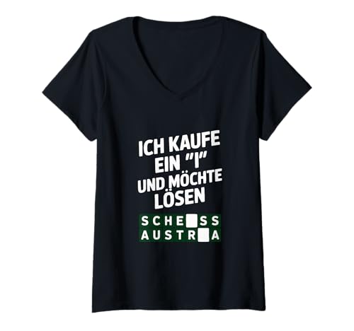 Damen ich kaufe EIN i lustiger fußball Rapid Spruch T-Shirt mit V-Ausschnitt Damen ich kaufe EIN i lustiger fußball Rapid Spruch T-Shirt mit V-Ausschnitt von lustiger spruch fußball fan design cool