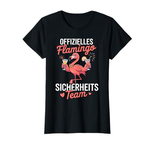 Team Braut JGA Frauen Polterabend JGA Kostüm Crew Flamingo T-Shirt Team Braut JGA Frauen Polterabend JGA Kostüm Crew Flamingo T-Shirt von lustiges Junggesellenabschied Frauen JGA Frauen