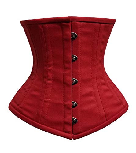 luvsecretlingerie Damen Taillentraining Schwerlast Doppelt Stahl Knochen Unterbrust Korsett Steampunk Gothic Baumwolle Corsage #8079-L2-TC luvsecretlingerie Damen Taillentraining Schwerlast Doppelt Stahl Knochen Unterbrust Korsett Steampunk Gothic Baumwolle Corsage #8079-L2-TC von luvsecretlingerie