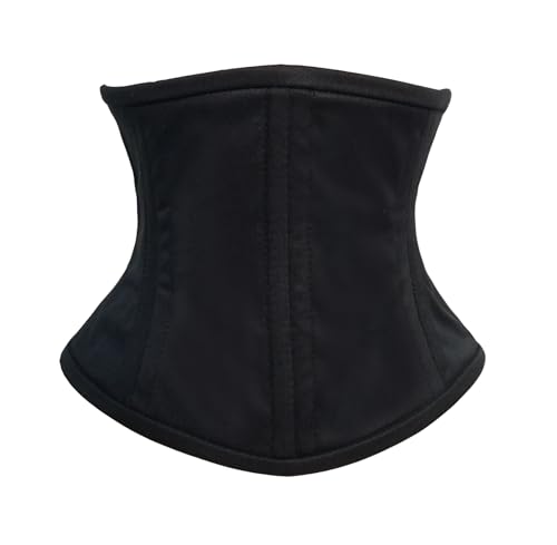 luvsecretlingerie Damen Taillentraining Schwerlast Doppelt Stahl Knochen Unterbrust Korsett Steampunk Gothic Corsage #8079-NB von luvsecretlingerie