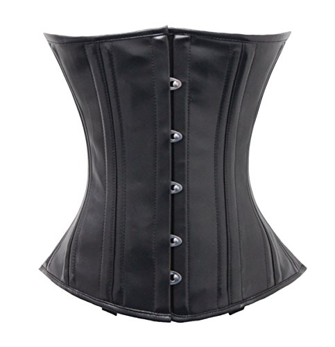 luvsecretlingerie Damen Taillentraining Schwerlast Doppelt Stahl Knochen Unterbrust Korsett Steampunk Kunstleder Corsage #8043-FL luvsecretlingerie Damen Taillentraining Schwerlast Doppelt Stahl Knochen Unterbrust Korsett Steampunk Kunstleder Corsage #8043-FL von luvsecretlingerie
