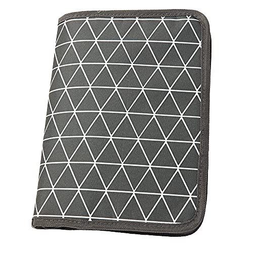 luxdag Wickeltasche aus Nylon mit Reißverschluss (Farbe & Motiv wählbar) - Windeltasche für unterwegs mit Fächern für Windeln & Feuchttücher von luxdag