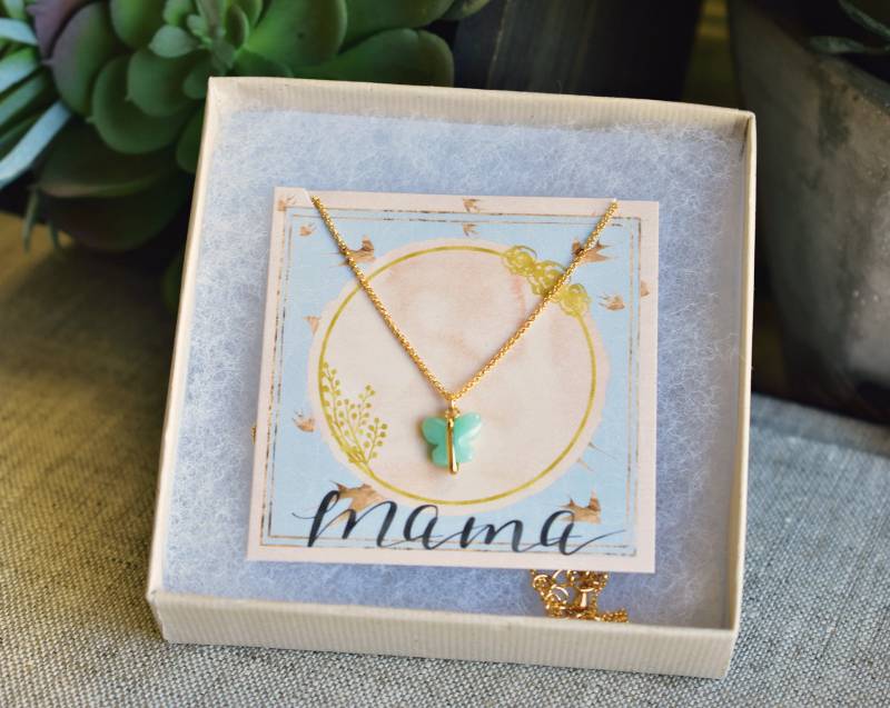 Mama Butterfly Mutter Zu Sein Halskette, Schwangerschaft Frauen Geschenke, Baby-Dusche-Geschenk, Push-Präsent, Schmetterling Charm Halskette Mama Butterfly Mutter Zu Sein Halskette, Schwangerschaft Frauen Geschenke, Baby-Dusche-Geschenk, Push-Präsent, Schmetterling Charm Halskette von luxdivine