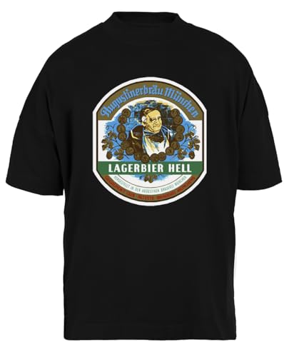 Augustiner Hölle Bier Unisex Schwarz Baggy T-Shirt Herren Damen Baggy Men's Women's Black T-Shirt Augustiner Hölle Bier Unisex Schwarz Baggy T-Shirt Herren Damen Baggy Men's Women's Black T-Shirt von luxogo