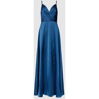 Luxuar Abendkleid mit Herzausschnitt in Bleu, Größe 32 von luxuar