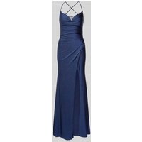 Luxuar Abendkleid mit Herz-Ausschnitt in Marine, Größe 48 Luxuar Abendkleid mit Herz-Ausschnitt in Marine, Größe 48 von luxuar