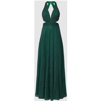Luxuar Abendkleid mit Neckholder in Smaragd, Größe 38 von luxuar