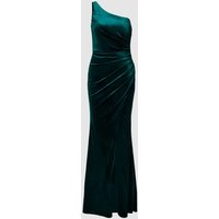 Luxuar Abendkleid mit One-Shoulder-Träger in Gruen, Größe 42 von luxuar