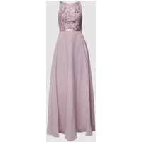 Luxuar Abendkleid mit Paillettenbesatz in Mauve, Größe 32 Luxuar Abendkleid mit Paillettenbesatz in Mauve, Größe 32 von luxuar