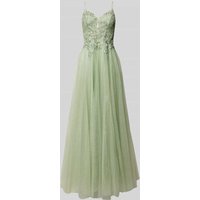 Luxuar Abendkleid mit Spitzenbesatz in Lind, Größe 46 Luxuar Abendkleid mit Spitzenbesatz in Lind, Größe 46 von luxuar