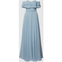 Luxuar Abendkleid mit Taillenpasse in Bleu, Größe 38 Luxuar Abendkleid mit Taillenpasse in Bleu, Größe 38 von luxuar
