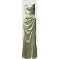 Luxuar Abendkleid mit Wasserfall-Ausschnitt in Mint, Größe 44 Luxuar Abendkleid mit Wasserfall-Ausschnitt in Mint, Größe 44 von luxuar
