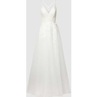 Luxuar Brautkleid mit Herz-Ausschnitt in Offwhite, Größe 38 von luxuar
