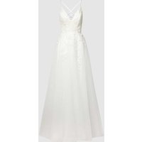 Luxuar Brautkleid mit Herz-Ausschnitt in Offwhite, Größe 40 von luxuar