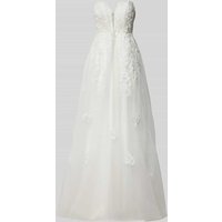 Luxuar Brautkleid mit Herz-Ausschnitt in Offwhite, Größe 40 von luxuar
