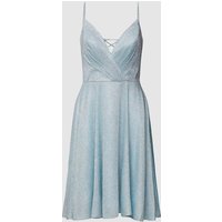 Luxuar Cocktailkleid mit Effektgarn in Mint, Größe 32 von luxuar