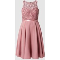 Luxuar Cocktailkleid mit Strasssteinbesatz in Mauve, Größe 32 Luxuar Cocktailkleid mit Strasssteinbesatz in Mauve, Größe 32 von luxuar