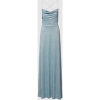 Luxuar Midikleid mit Zierbesatz in Bleu, Größe 48 Luxuar Midikleid mit Zierbesatz in Bleu, Größe 48 von luxuar