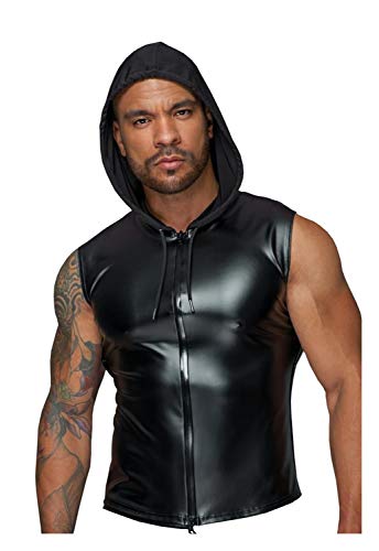 luxury & good Dessous Herren Kapuzenshirt im Powerwetlook M1476 3XL von luxury & good Dessous