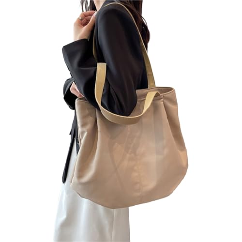 lxuebaix Damen-Schultertasche aus Segeltuch mit großem Fassungsvermögen, funktionale und praktische Handtasche für die Arbeit, Schule und Reisen von lxuebaix