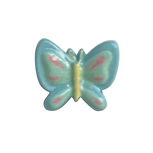 lxuebaix Harz-Tier-Schmetterlings-Charm für die Schmuckherstellung, Anhänger, Halsketten, Ohrringe, DIY-Handwerk, handgefertigte Haar-Accessoires von lxuebaix
