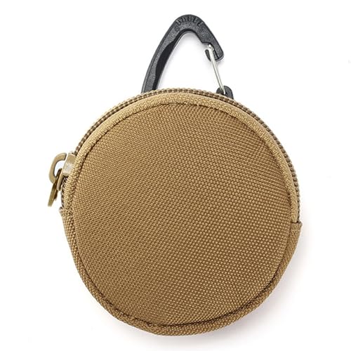 lxuebaix Kompakte Taillen-Münztasche für Damen und Herren, Outdoor, runde Geldbörse, Kleingeldtaschen von lxuebaix