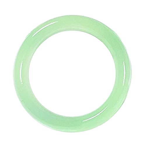 lxuebaix Modische Acryl-Imitat-Jade-Ringe, minimalistische ästhetische Fingerringe, einfacher Farbverlauf, stapelbarer Schmuck von lxuebaix