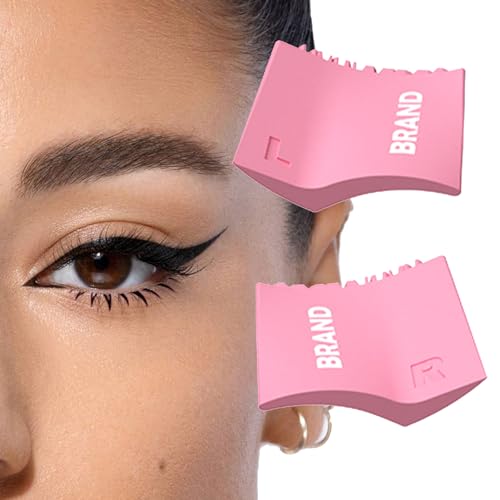 lyanny Eyeliner-Stempel - Silikonstempel-Augen-Make-up-Werkzeug | Silikon-Mascara-Eyeliner-Schutz, Eyeliner-Unterwimpernschablone für Mädchen, Make-up-Anfänger von lyanny