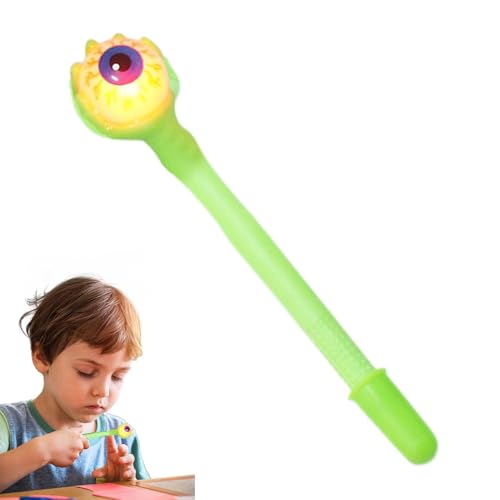 lyanny Streich-Kugelschreiber, leuchtende Kugelschreiber - Streich-Spoof-Augapfel-Cartoon-Stift,Mehrzweck-Augapfel-Cartoon-Stift für Mottopartys, Spukhäuser, Halloween-Feiern, Maskerade-Partys lyanny Streich-Kugelschreiber, leuchtende Kugelschreiber - Streich-Spoof-Augapfel-Cartoon-Stift,Mehrzweck-Augapfel-Cartoon-Stift für Mottopartys, Spukhäuser, Halloween-Feiern, Maskerade-Partys von lyanny