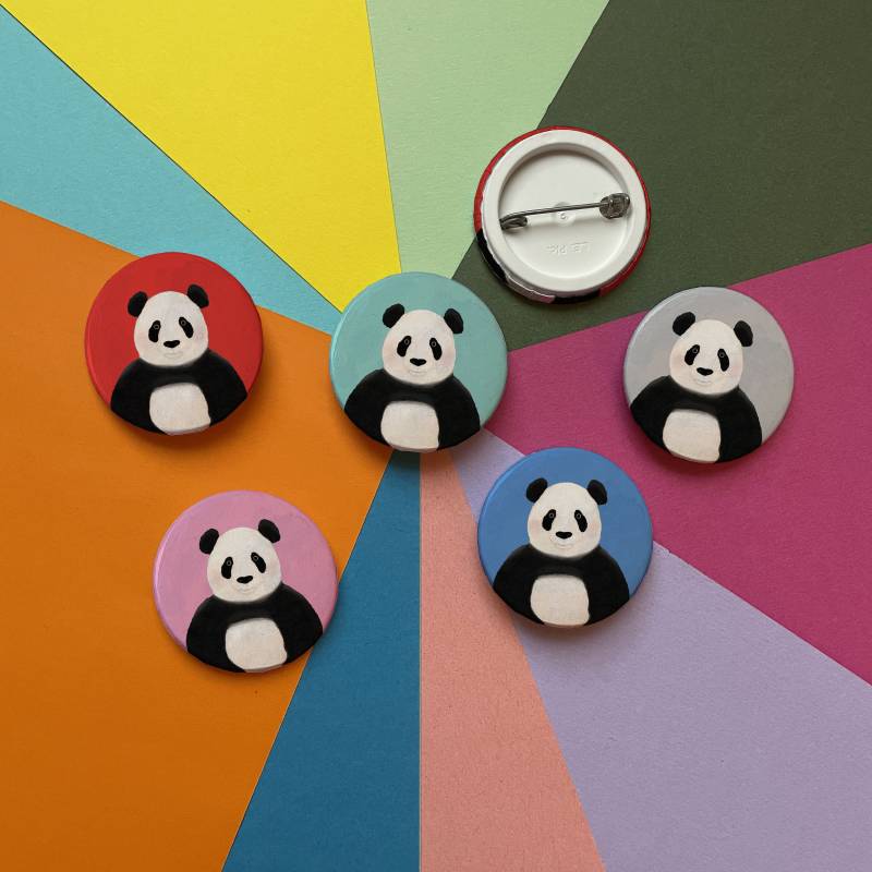 38 Mm Anstecker - Panda Farblich Sortiert Erhältlich 38 Mm Anstecker - Panda Farblich Sortiert Erhältlich von lydiameiying