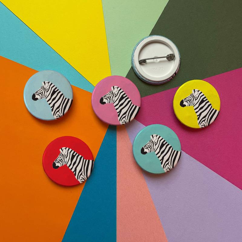 38 Mm Button - Zebra, Verschiedene Farben Erhältlich 38 Mm Button - Zebra, Verschiedene Farben Erhältlich von lydiameiying