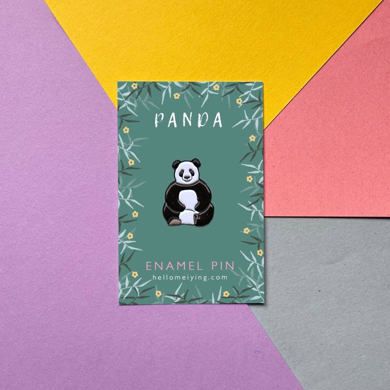 Panda Emaille Pin Anstecker Panda Emaille Pin Anstecker von lydiameiying