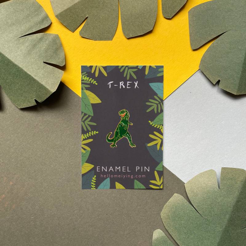 T-Rex Emaille Pin T-Rex Emaille Pin von lydiameiying