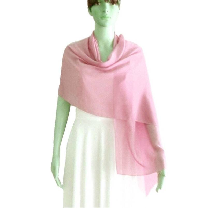 Mauve Chiffon Shawl. Weicher Chiffonschal. Long Scarf von lynamobley2012