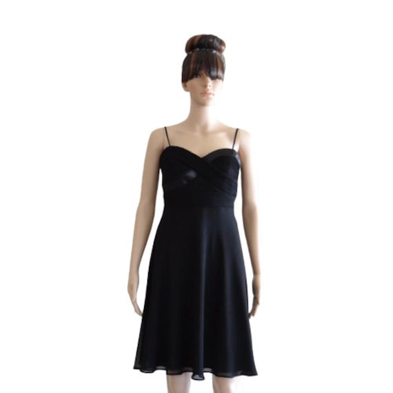 Schwarze Brautjungfer Kleid. Abendkleid von lynamobley2012