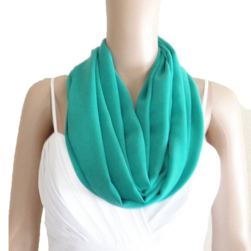 Türkis Loop. Schal. Chiffon von lynamobley2012