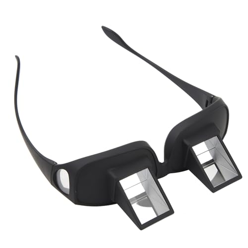 lyrlody Faule Gläser mit 90 Grad Häkel Brille Spiegel Zum Ablegen von Lesen, Nacken Entspannend, Komfortabel und verstellbar. Ideal Zum Fernsehen, Stricken, Arbeiten von lyrlody