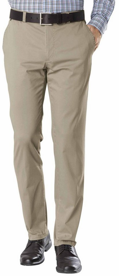 m.e.n.s Stoffhose M.E.N.S. Baumwoll-Stretch-Hose beige Madison XTEND von m.e.n.s